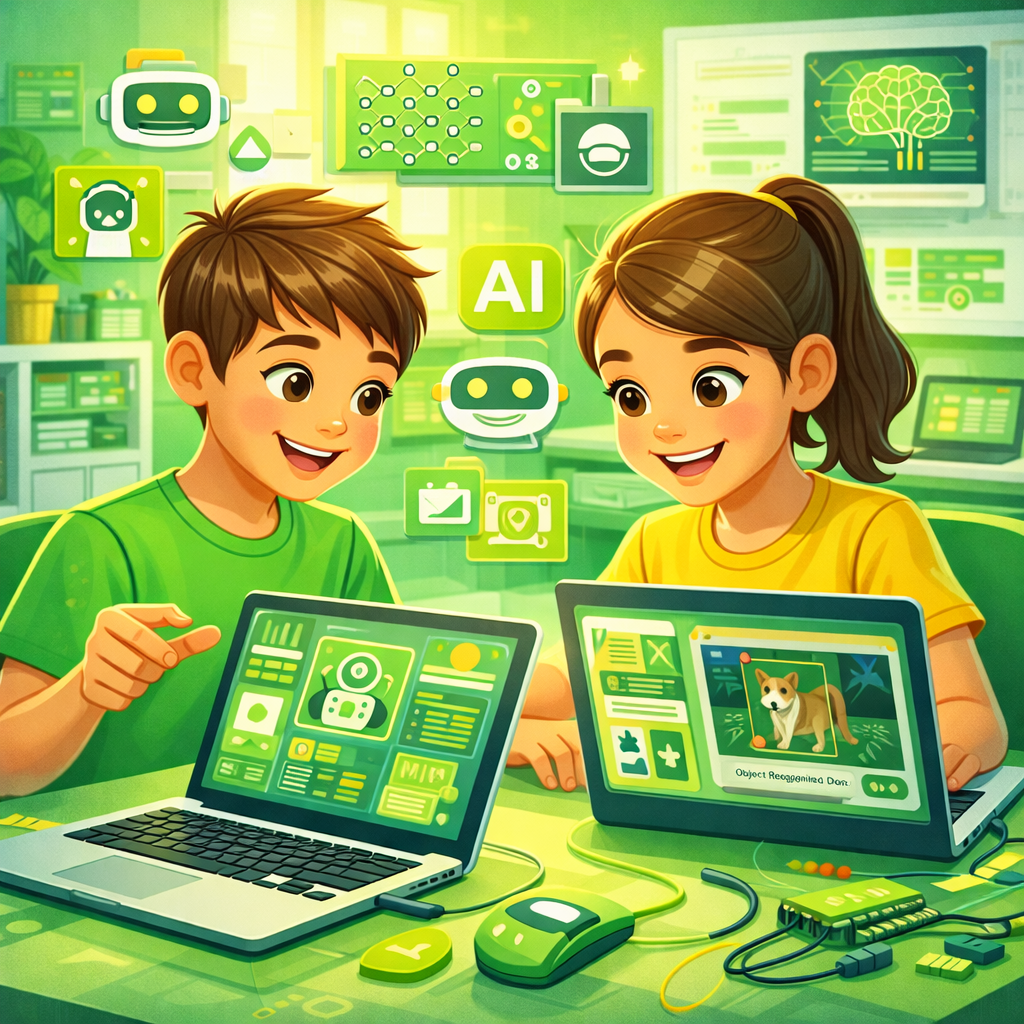 AI For Teens (Vision – Chatbots – ML Basics)